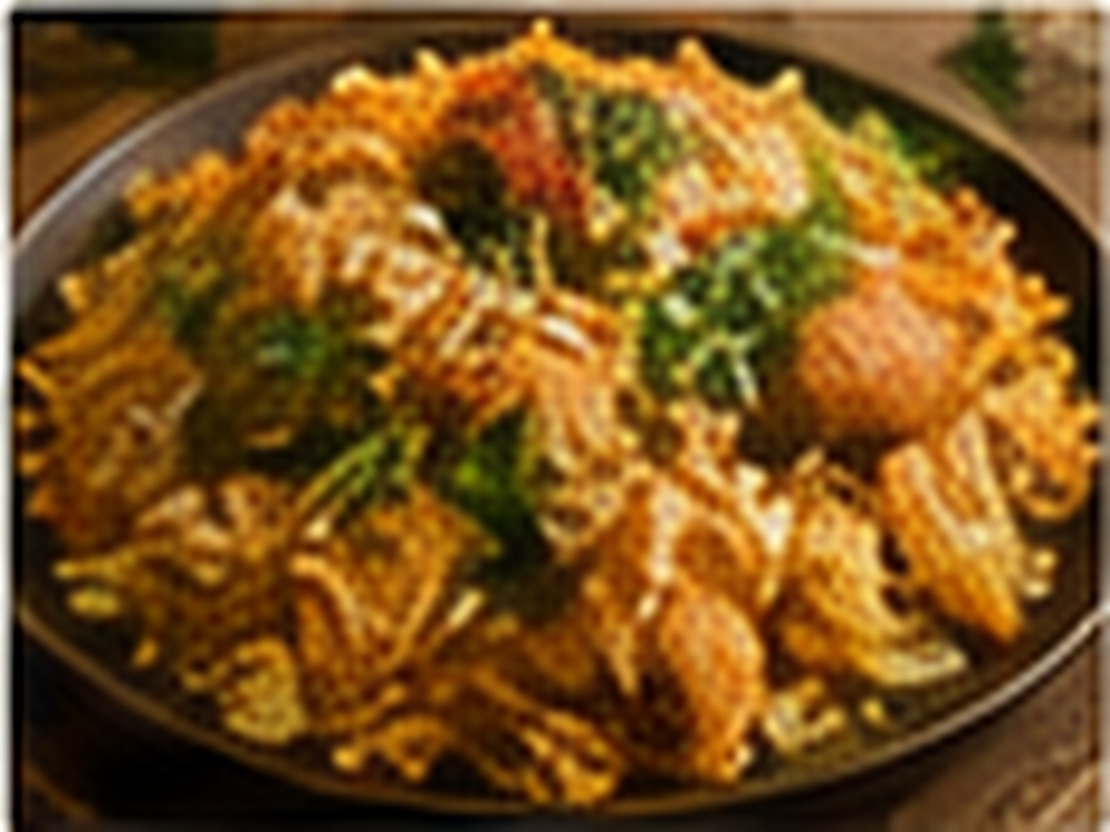 Chicken biryani with fragrant basmati rice for the NAZIA recipe journal