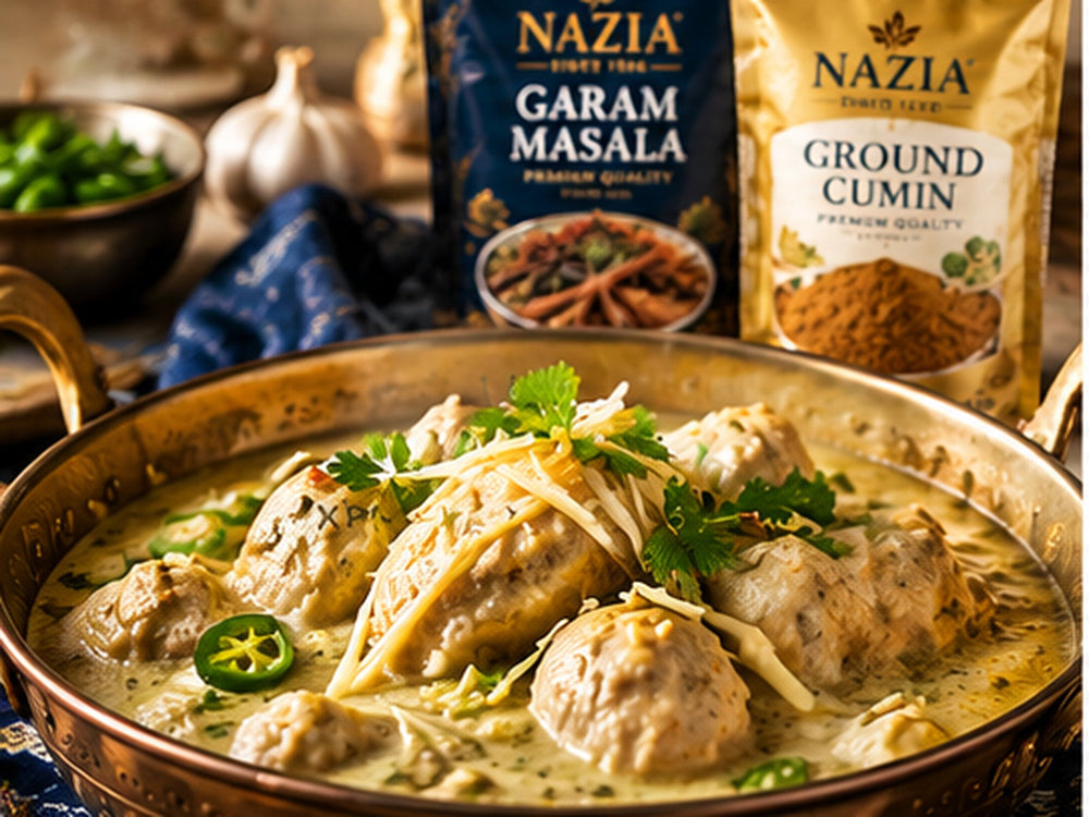 White Chicken Karahi with NAZIA spices