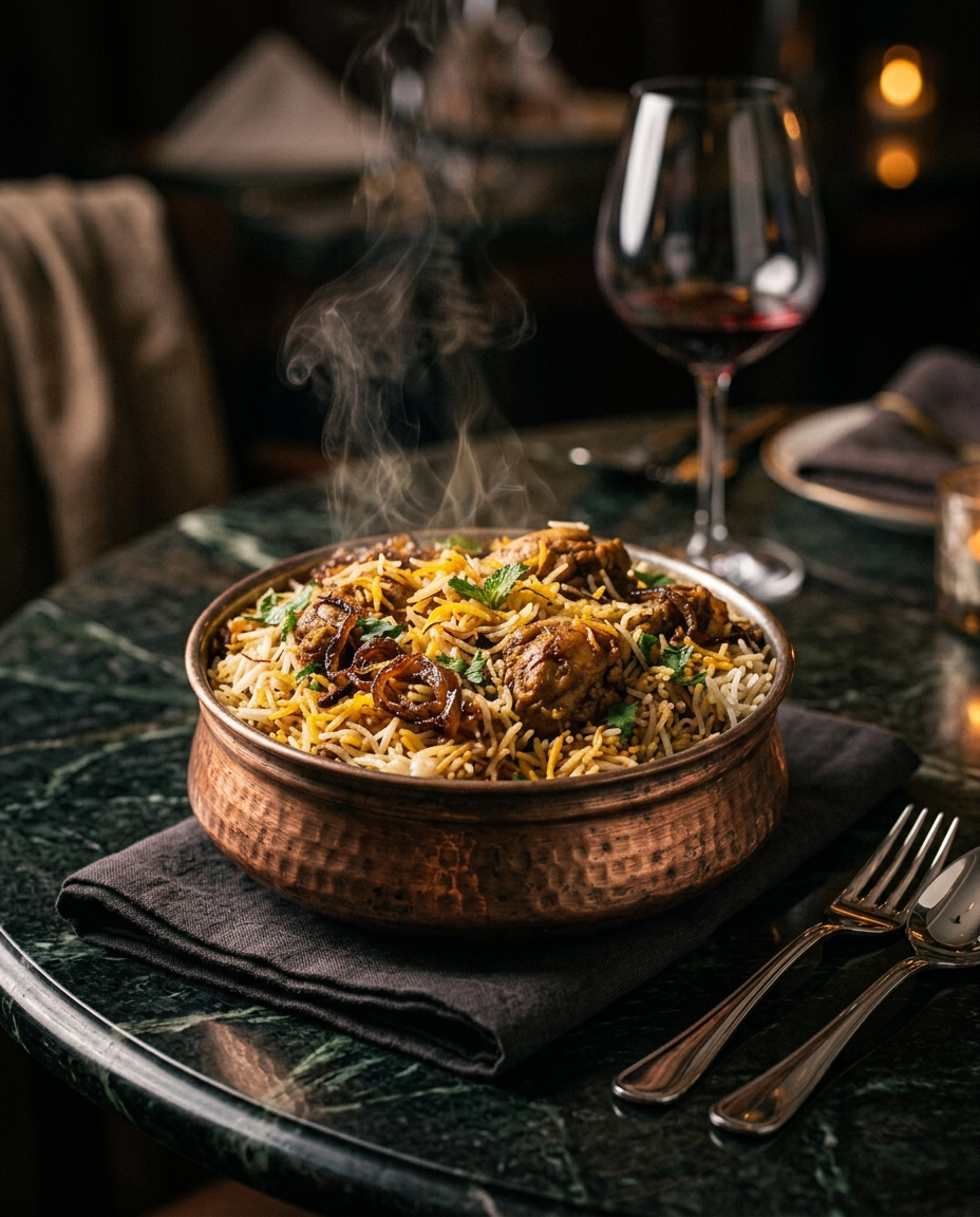 Serving suggestion: cooked basmati rice for everyday dining