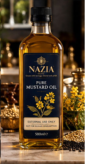 Pure Mustard Oil — NAZIA Foods